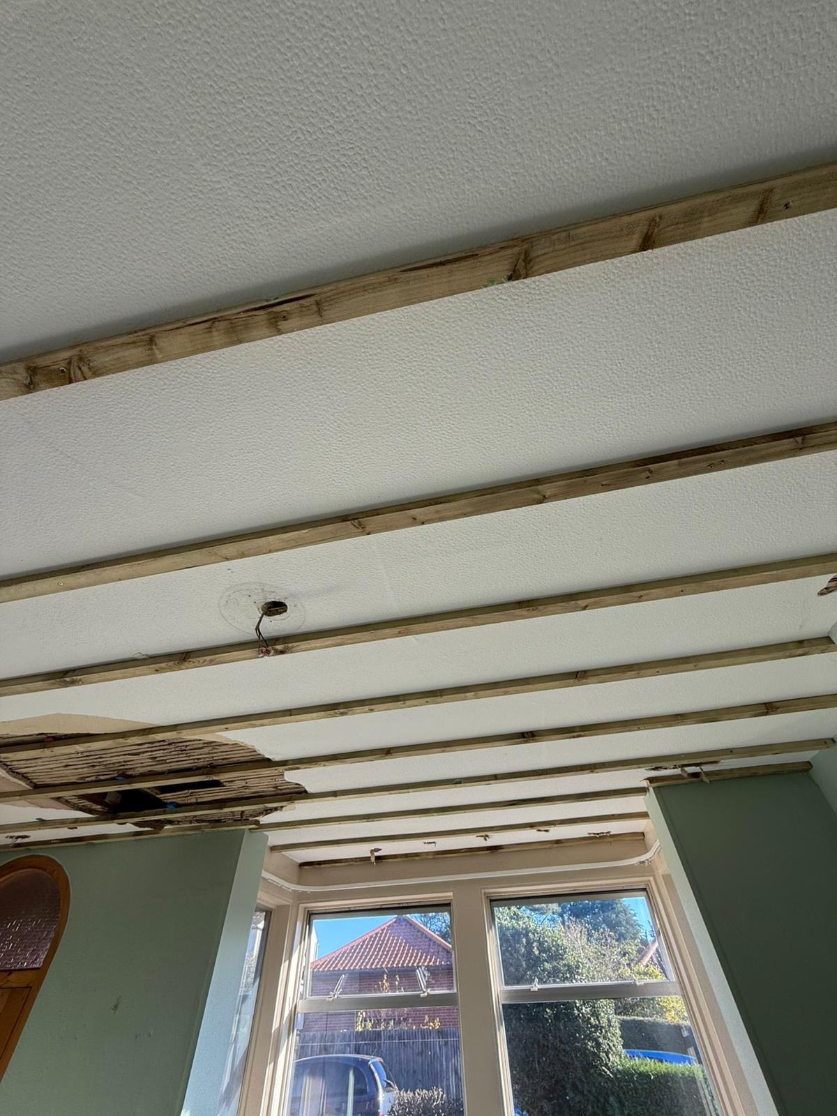 Before plastering — Norfolk